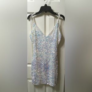 Windsor Iridescent Sequin Dress